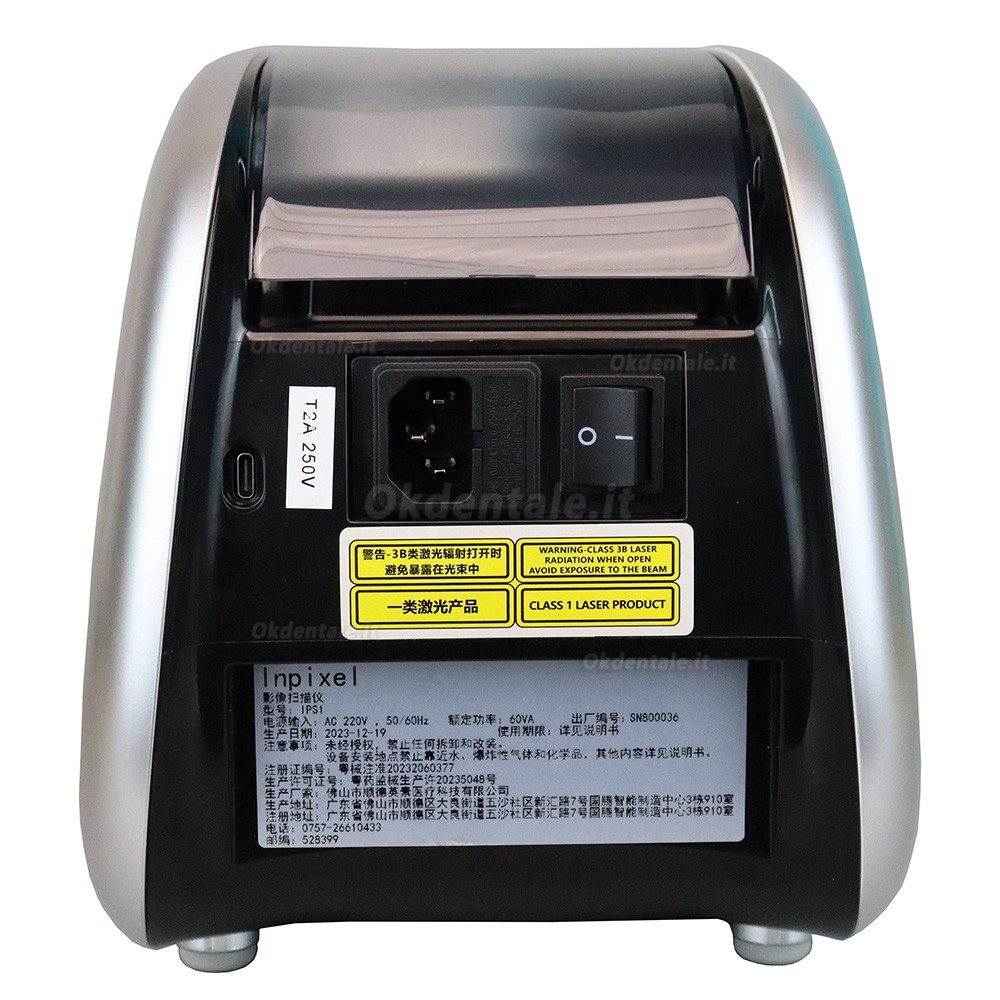 Scanner per lastre di fosfori dentali Inpixel X-S500